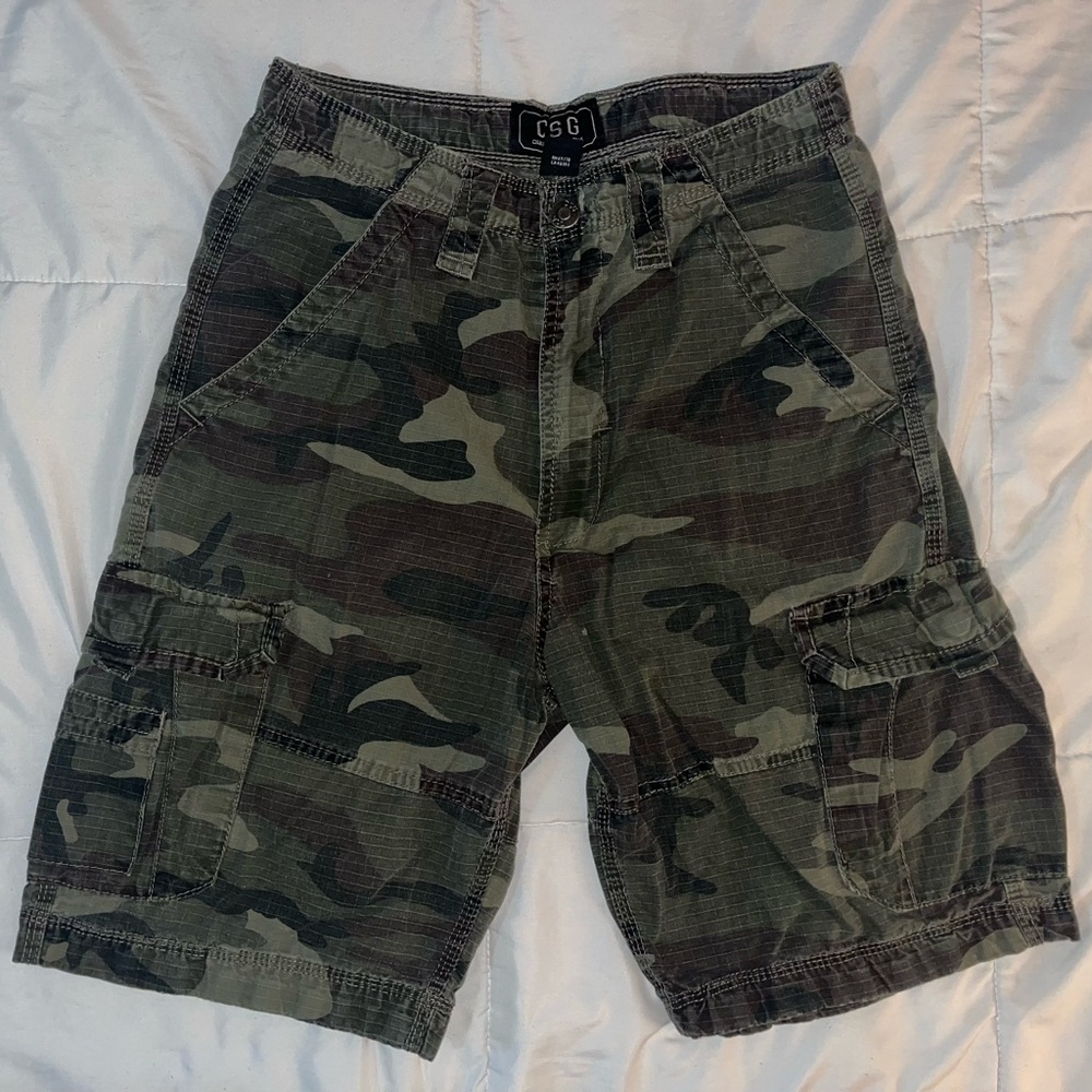 Men's camo Cargo Shorts
